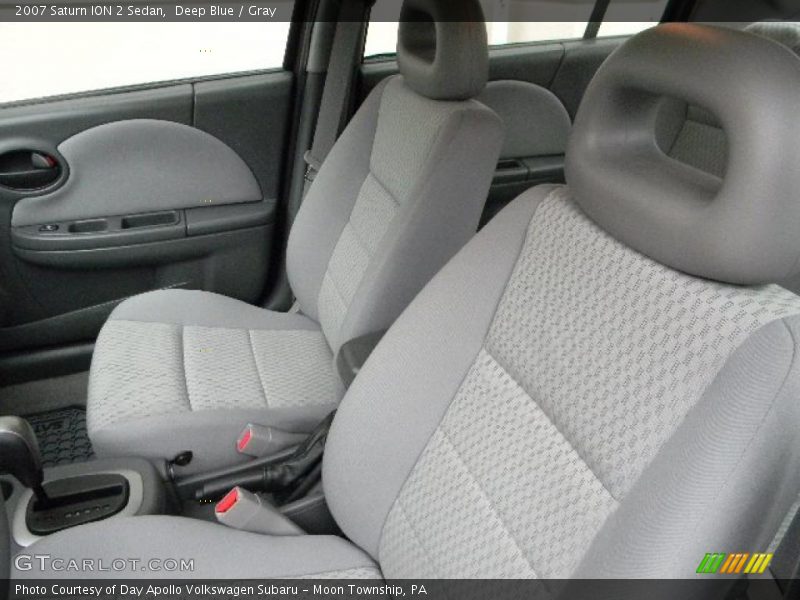 Deep Blue / Gray 2007 Saturn ION 2 Sedan