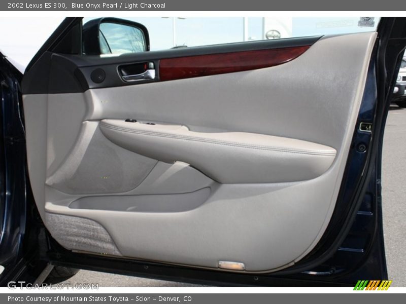 Blue Onyx Pearl / Light Charcoal 2002 Lexus ES 300
