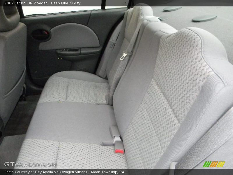 Deep Blue / Gray 2007 Saturn ION 2 Sedan