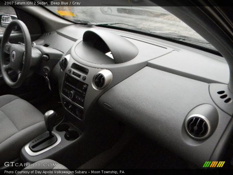 Deep Blue / Gray 2007 Saturn ION 2 Sedan