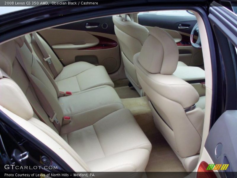 Obsidian Black / Cashmere 2008 Lexus GS 350 AWD