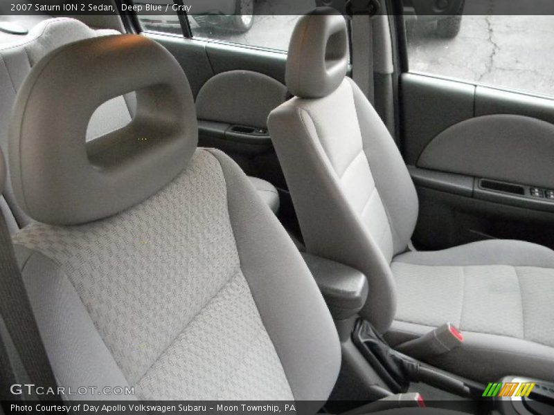 Deep Blue / Gray 2007 Saturn ION 2 Sedan