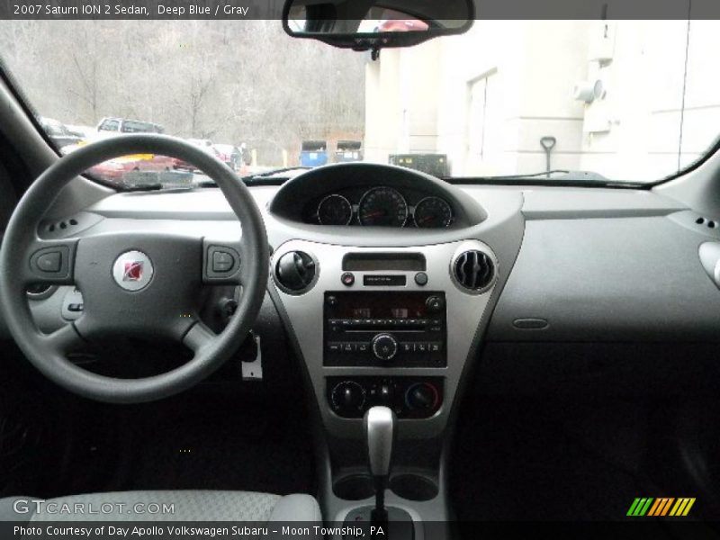 Deep Blue / Gray 2007 Saturn ION 2 Sedan