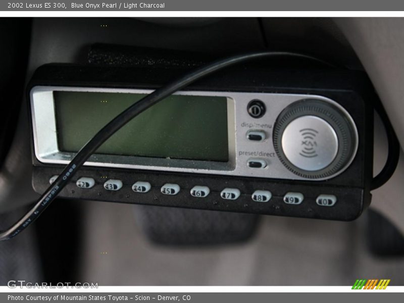 Blue Onyx Pearl / Light Charcoal 2002 Lexus ES 300