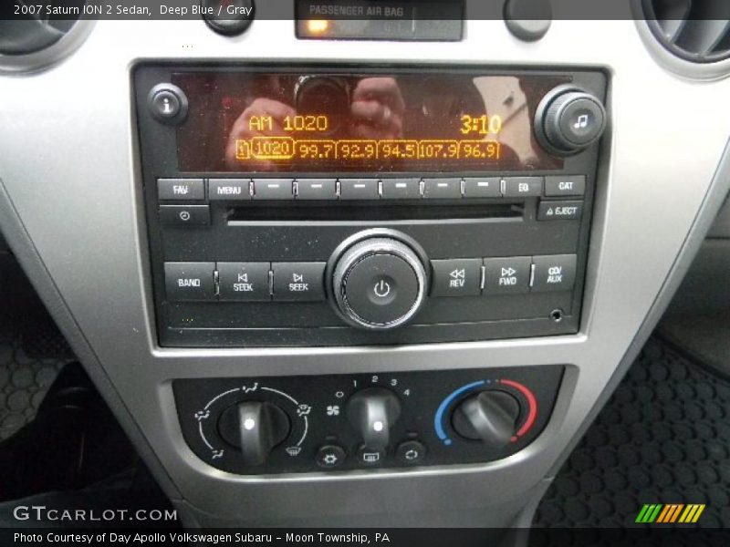 Deep Blue / Gray 2007 Saturn ION 2 Sedan