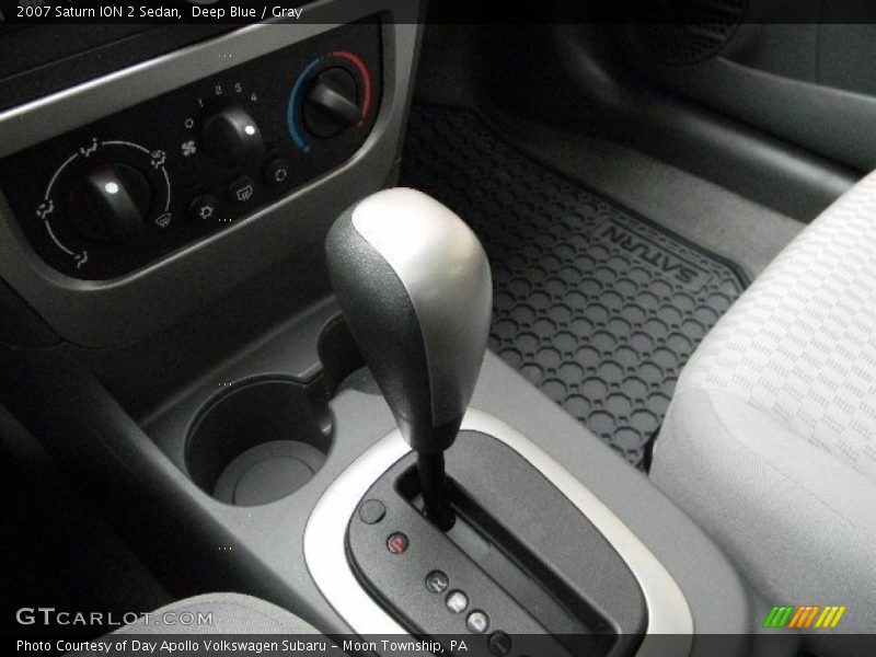 Deep Blue / Gray 2007 Saturn ION 2 Sedan