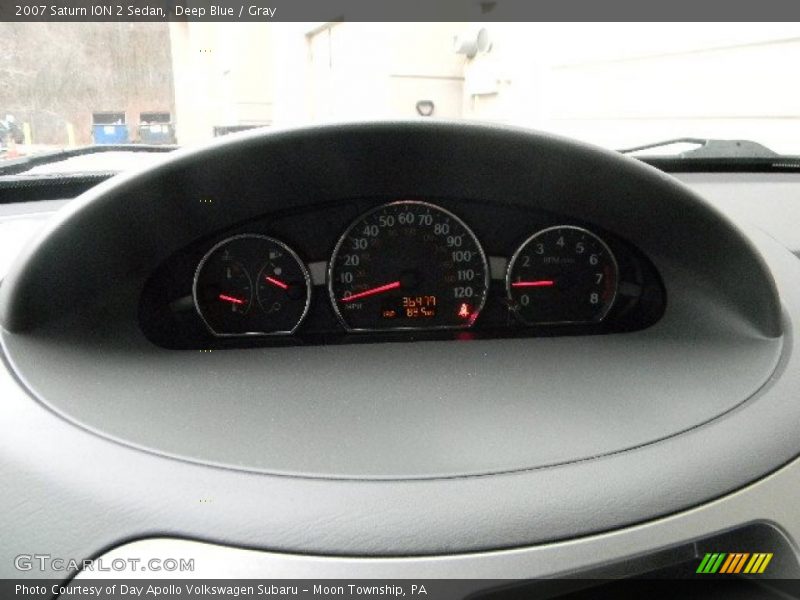 Deep Blue / Gray 2007 Saturn ION 2 Sedan