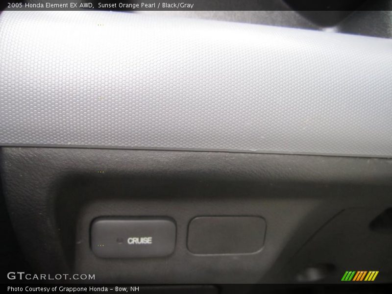 Sunset Orange Pearl / Black/Gray 2005 Honda Element EX AWD