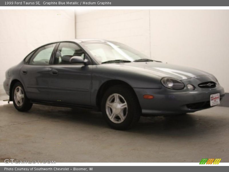 Graphite Blue Metallic / Medium Graphite 1999 Ford Taurus SE