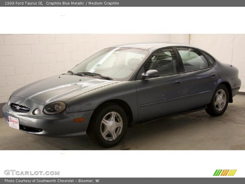 Graphite Blue Metallic / Medium Graphite 1999 Ford Taurus SE