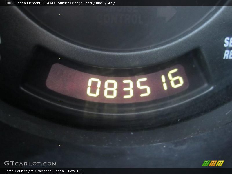 Sunset Orange Pearl / Black/Gray 2005 Honda Element EX AWD