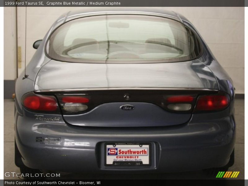 Graphite Blue Metallic / Medium Graphite 1999 Ford Taurus SE