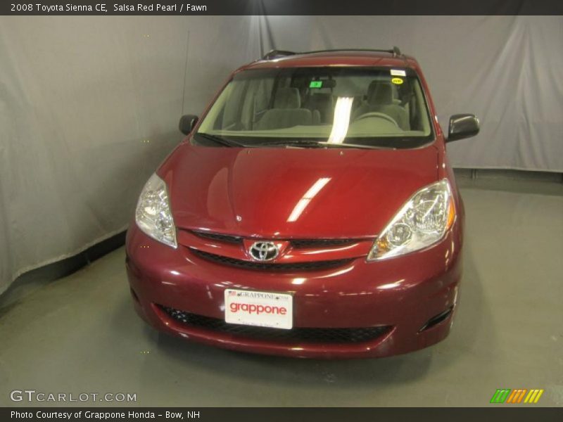 Salsa Red Pearl / Fawn 2008 Toyota Sienna CE