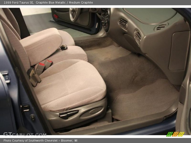 Graphite Blue Metallic / Medium Graphite 1999 Ford Taurus SE