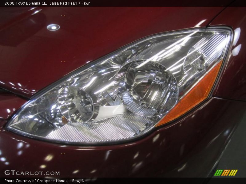 Salsa Red Pearl / Fawn 2008 Toyota Sienna CE
