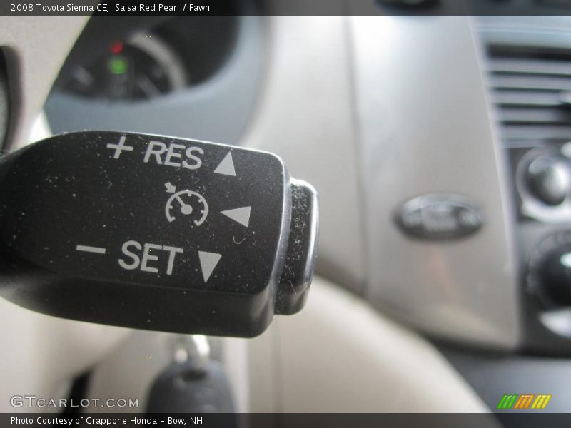 Salsa Red Pearl / Fawn 2008 Toyota Sienna CE