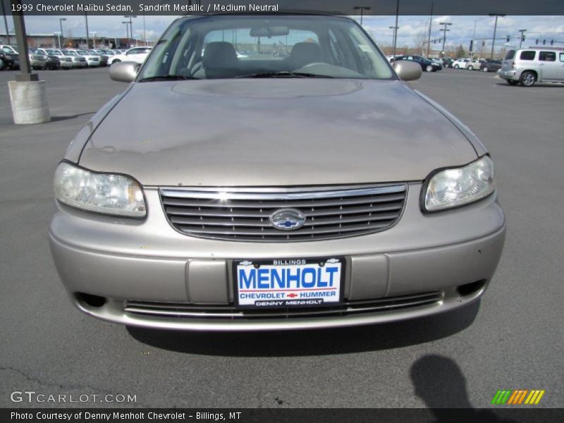 Sandrift Metallic / Medium Neutral 1999 Chevrolet Malibu Sedan