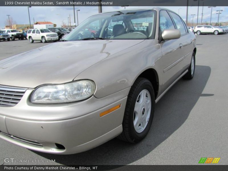 Sandrift Metallic / Medium Neutral 1999 Chevrolet Malibu Sedan