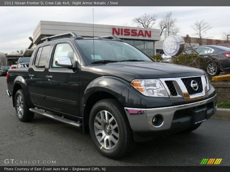 Night Armor Metallic / Steel 2011 Nissan Frontier SL Crew Cab 4x4