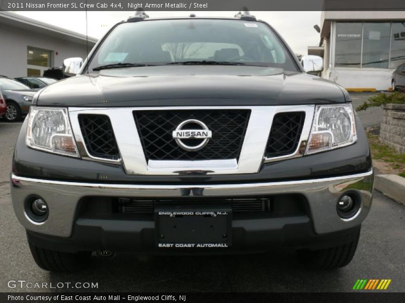 Night Armor Metallic / Steel 2011 Nissan Frontier SL Crew Cab 4x4