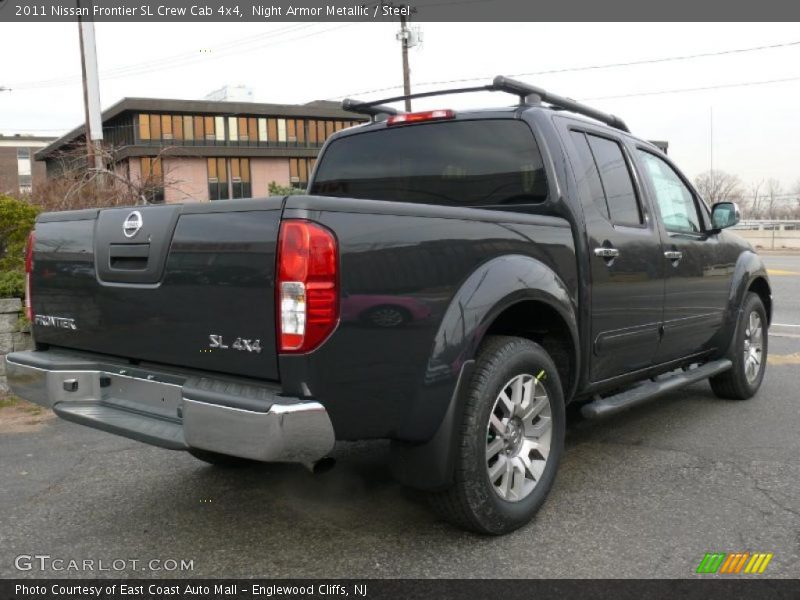 Night Armor Metallic / Steel 2011 Nissan Frontier SL Crew Cab 4x4