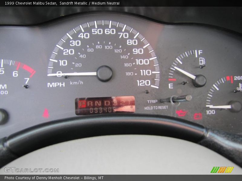 Sandrift Metallic / Medium Neutral 1999 Chevrolet Malibu Sedan