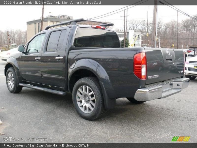 Night Armor Metallic / Steel 2011 Nissan Frontier SL Crew Cab 4x4