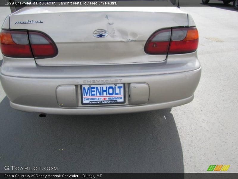 Sandrift Metallic / Medium Neutral 1999 Chevrolet Malibu Sedan