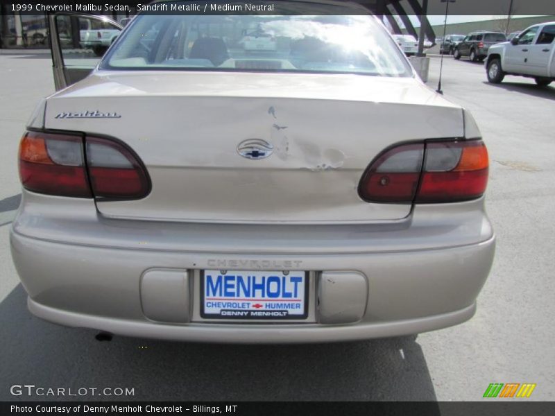 Sandrift Metallic / Medium Neutral 1999 Chevrolet Malibu Sedan