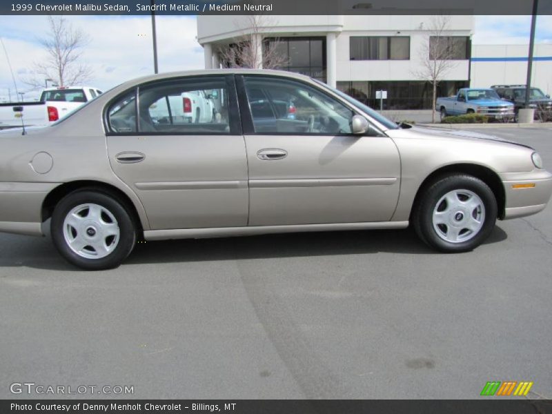 Sandrift Metallic / Medium Neutral 1999 Chevrolet Malibu Sedan