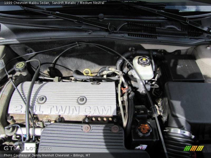  1999 Malibu Sedan Engine - 2.4 Liter OHV 8-Valve 4 Cylinder