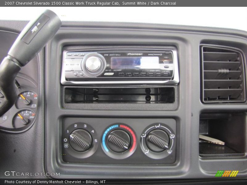 Summit White / Dark Charcoal 2007 Chevrolet Silverado 1500 Classic Work Truck Regular Cab