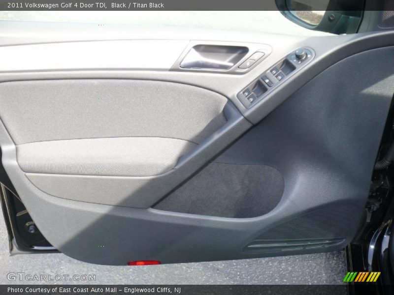 Black / Titan Black 2011 Volkswagen Golf 4 Door TDI