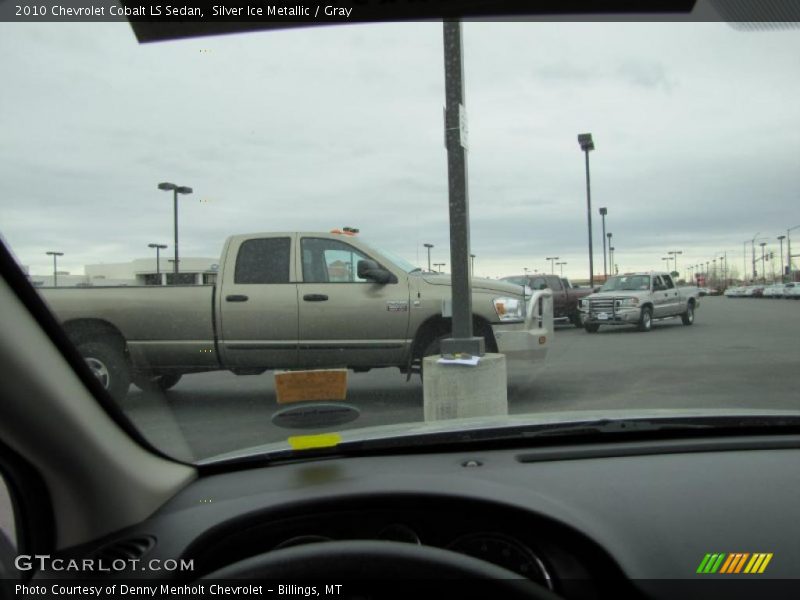 Silver Ice Metallic / Gray 2010 Chevrolet Cobalt LS Sedan