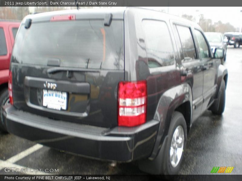 Dark Charcoal Pearl / Dark Slate Gray 2011 Jeep Liberty Sport