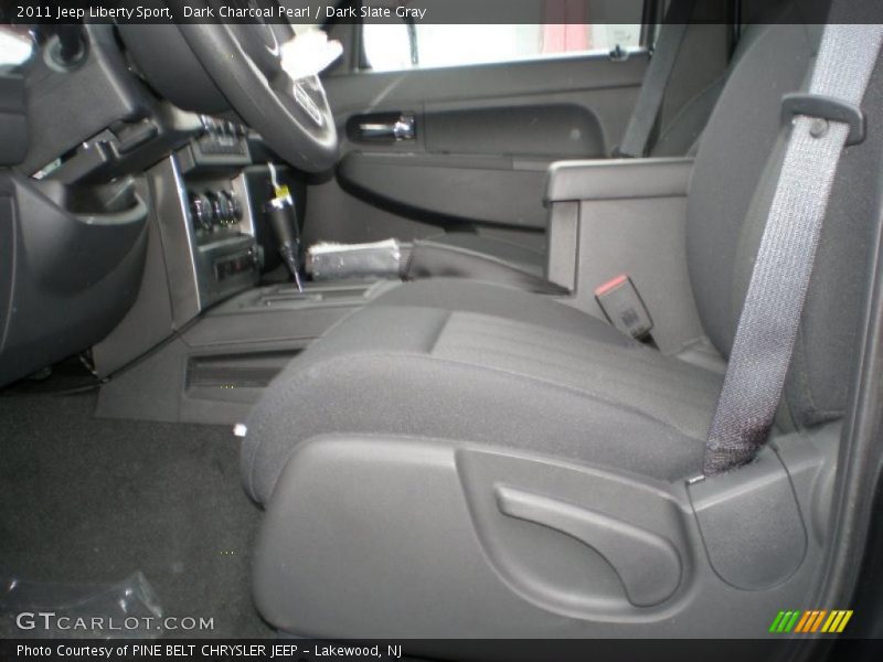 Dark Charcoal Pearl / Dark Slate Gray 2011 Jeep Liberty Sport
