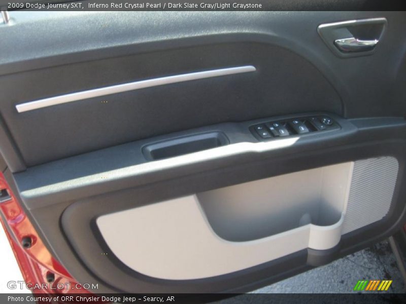 Inferno Red Crystal Pearl / Dark Slate Gray/Light Graystone 2009 Dodge Journey SXT