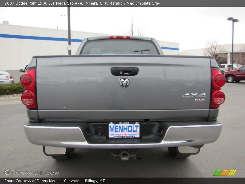 Mineral Gray Metallic / Medium Slate Gray 2007 Dodge Ram 1500 SLT Mega Cab 4x4