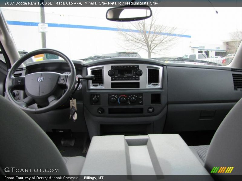 Mineral Gray Metallic / Medium Slate Gray 2007 Dodge Ram 1500 SLT Mega Cab 4x4