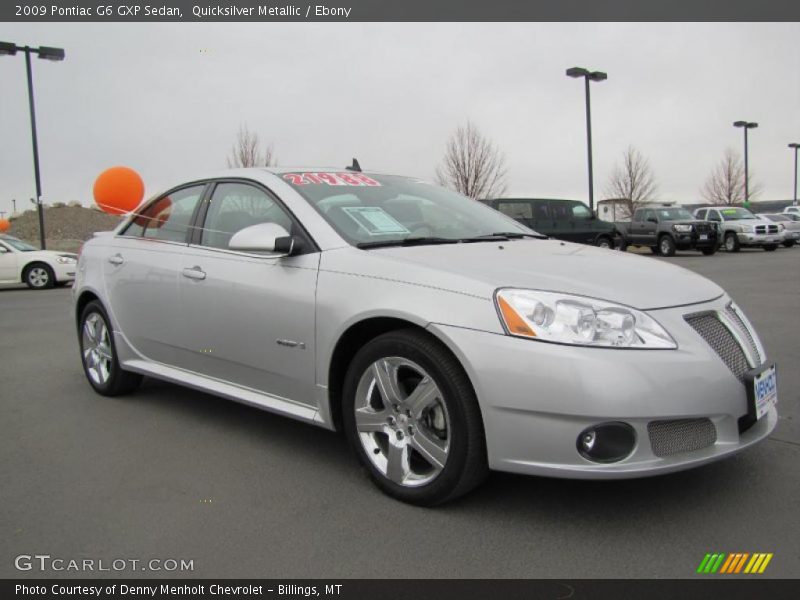 Front 3/4 View of 2009 G6 GXP Sedan