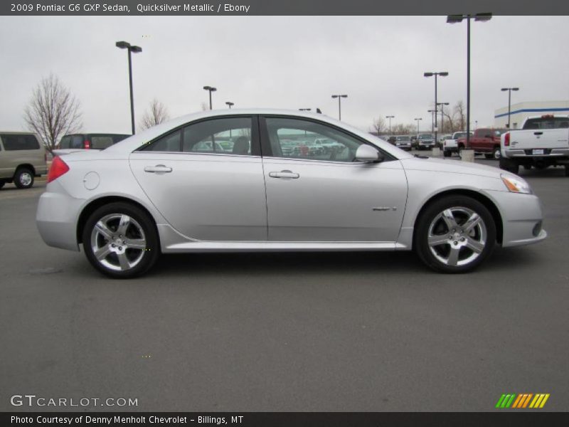  2009 G6 GXP Sedan Quicksilver Metallic