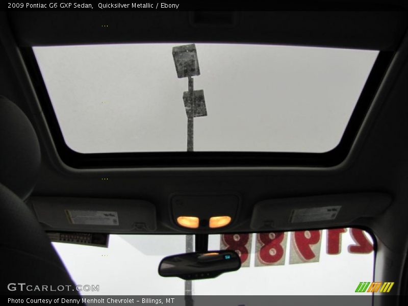 Quicksilver Metallic / Ebony 2009 Pontiac G6 GXP Sedan
