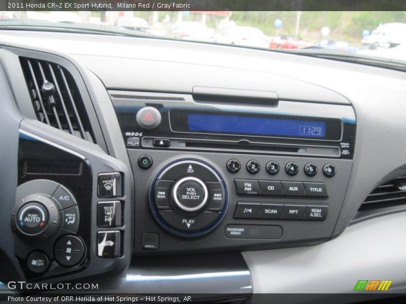 Controls of 2011 CR-Z EX Sport Hybrid