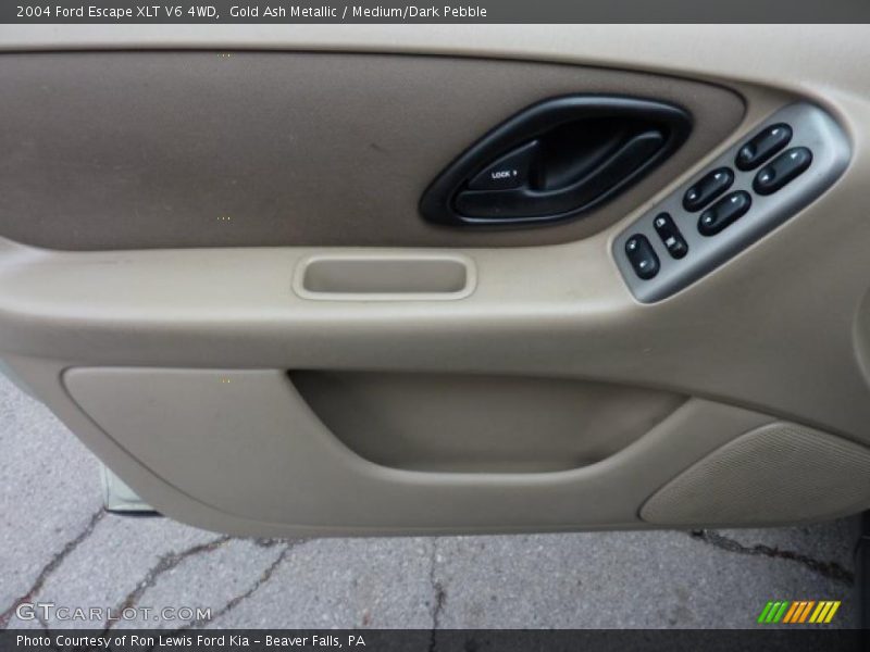 Gold Ash Metallic / Medium/Dark Pebble 2004 Ford Escape XLT V6 4WD