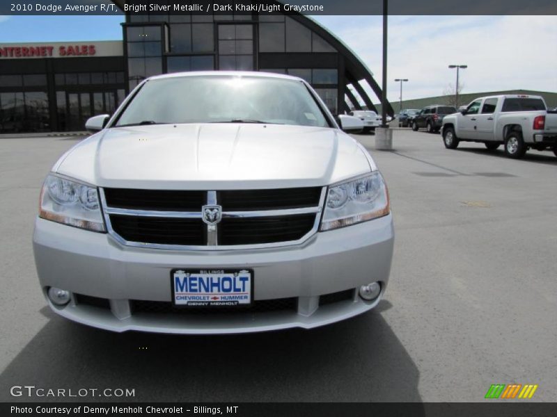 Bright Silver Metallic / Dark Khaki/Light Graystone 2010 Dodge Avenger R/T