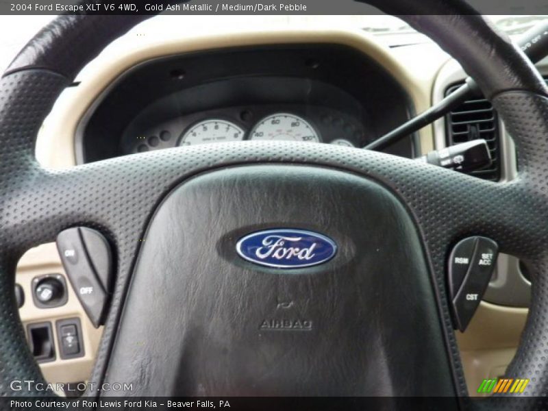 Gold Ash Metallic / Medium/Dark Pebble 2004 Ford Escape XLT V6 4WD