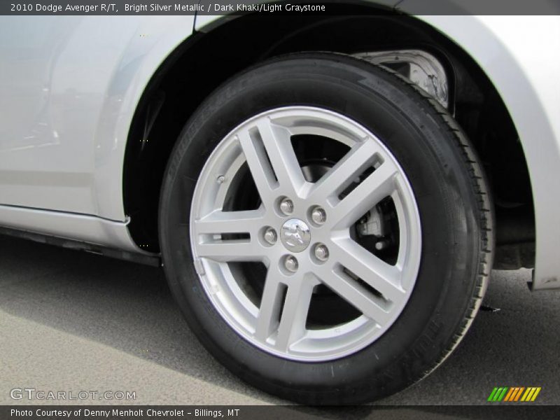 Bright Silver Metallic / Dark Khaki/Light Graystone 2010 Dodge Avenger R/T