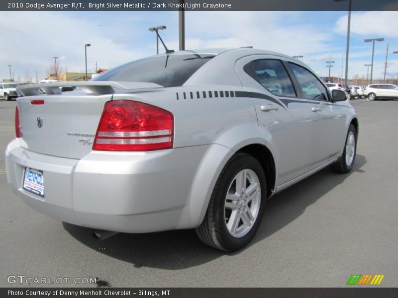Bright Silver Metallic / Dark Khaki/Light Graystone 2010 Dodge Avenger R/T