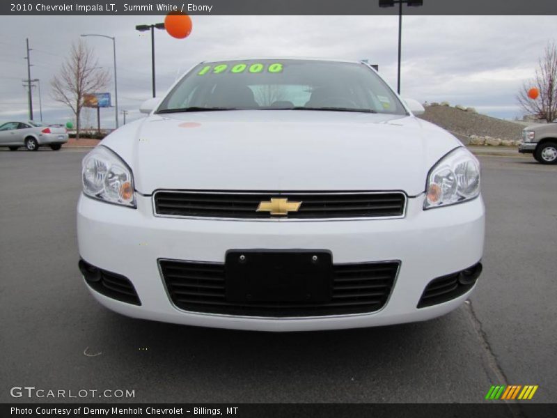 Summit White / Ebony 2010 Chevrolet Impala LT