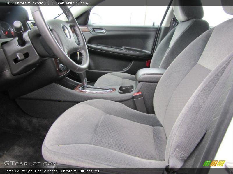 Summit White / Ebony 2010 Chevrolet Impala LT